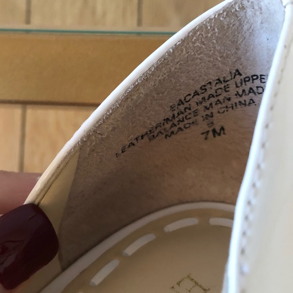 Enzo Angiolini White Leather pumps - 7 - Picture 5 of 8